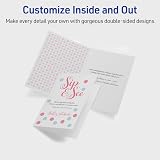 Avery Printable Half-Fold Greeting Cards, Envelopes Included, 5.5" x 8.5", Matte White, Inkjet Printer Compatible, 20 Blank Cards Total, Great for Product Branding, Marketing, and More (3265) – view 6