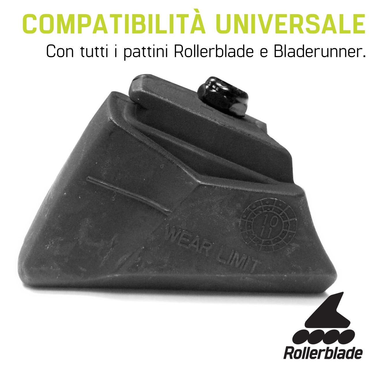 Rollerblade Klocek hamulcowy-068W0500 Klocek hamulcowy Neutralny Jeden rozmiar
