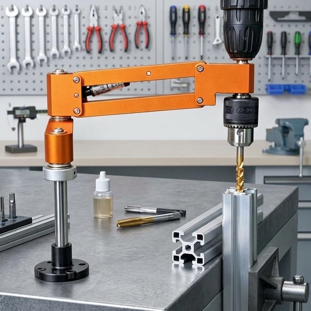 para soporte Taladro Manual Aleación Aluminio Anodizado para