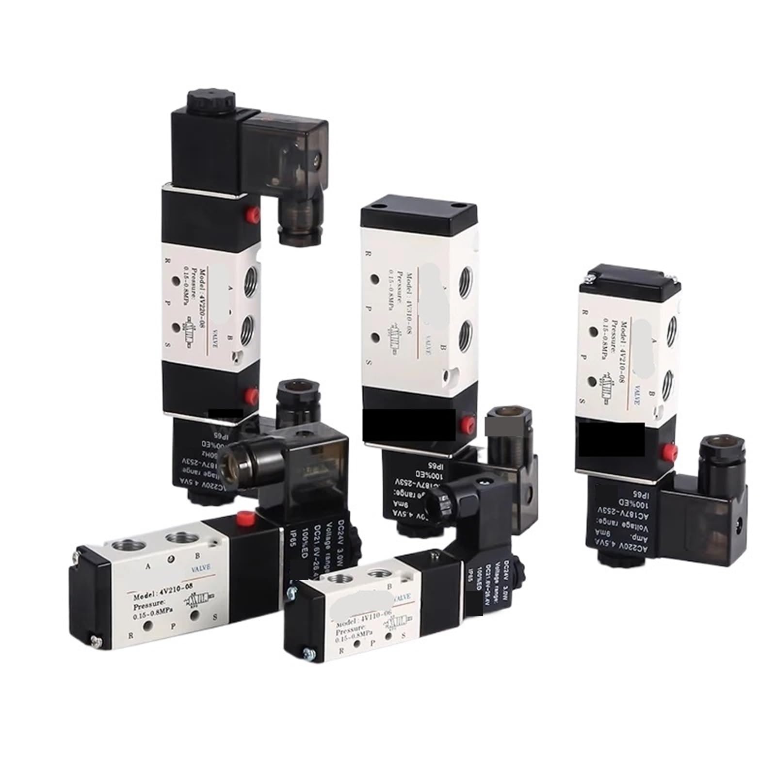 Électrovanne pneumatique anti-fuite 4V210-08 pour stopper les pannes