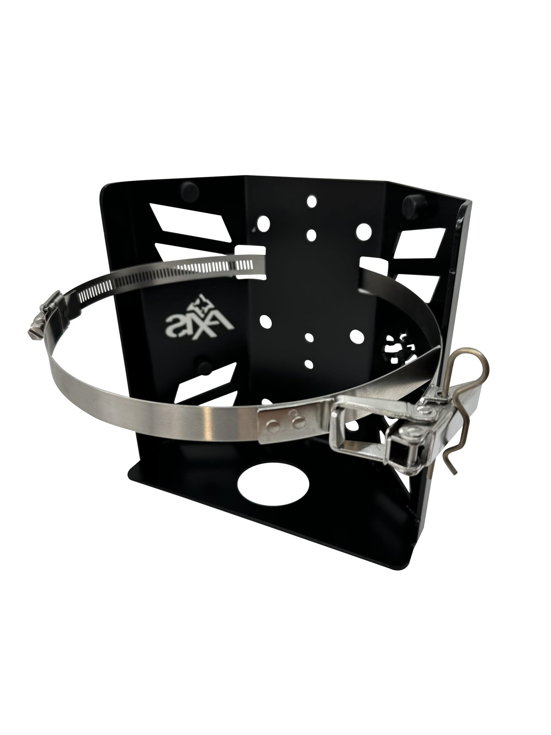 Heavy Duty - Robust Powder Coated Aluminum 5LB Propane Tank Mount Bracket for Overland Vehicle Camping 4x4 Offroad - Overland Axis by Preece Preece Precision