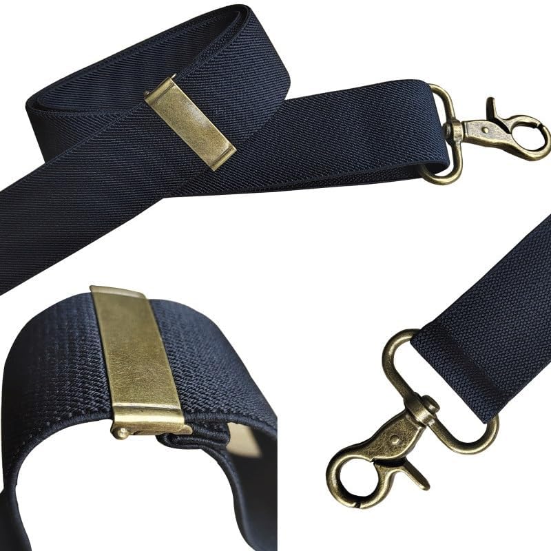 Suspenders Elasticity X-shaped Hook Man Shoulder Strap Clip Polyester Filament