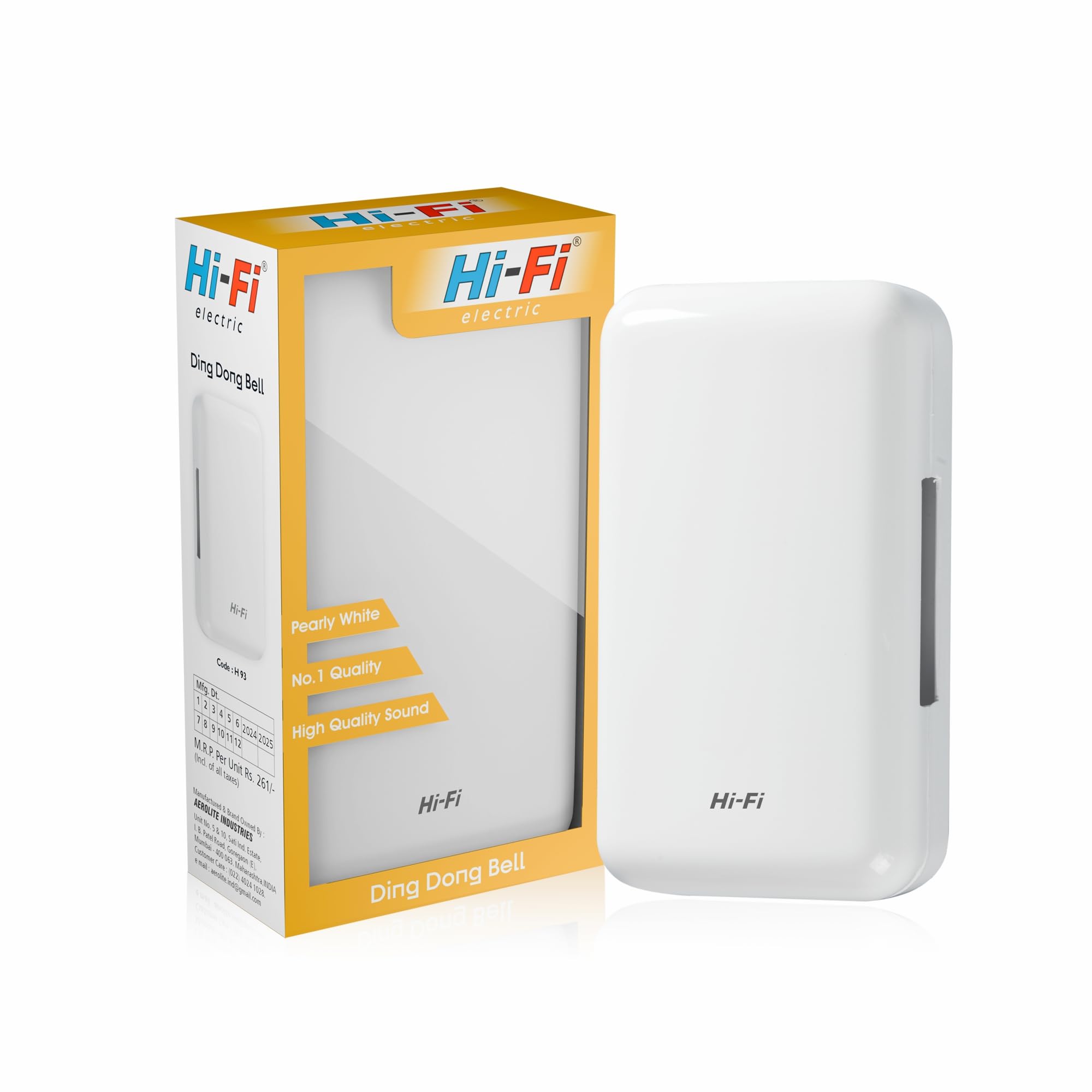 See full amazon price history chart for Elleys Hi-Fi Ding Dong Door Bell For Home With Pleasant Sound | Easy To Install | Reliable And Long Lasting (Pack Of 1) Elleys Hi-Fi Ding Dong Door Bell For Home With Pleasant Sound | Easy To Install | Reliable And Long Lasting (Pack Of 1) (B0D17LBRFG) Amazon Price History, Amazon Price Tracker