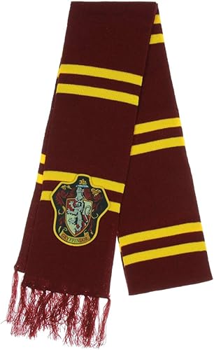 Harry Potter Bufanda de punto de parche Gryffindor Multi