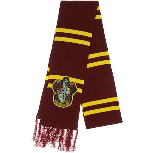 Harry Potter Gryffindor Patch Scarf Free Size
