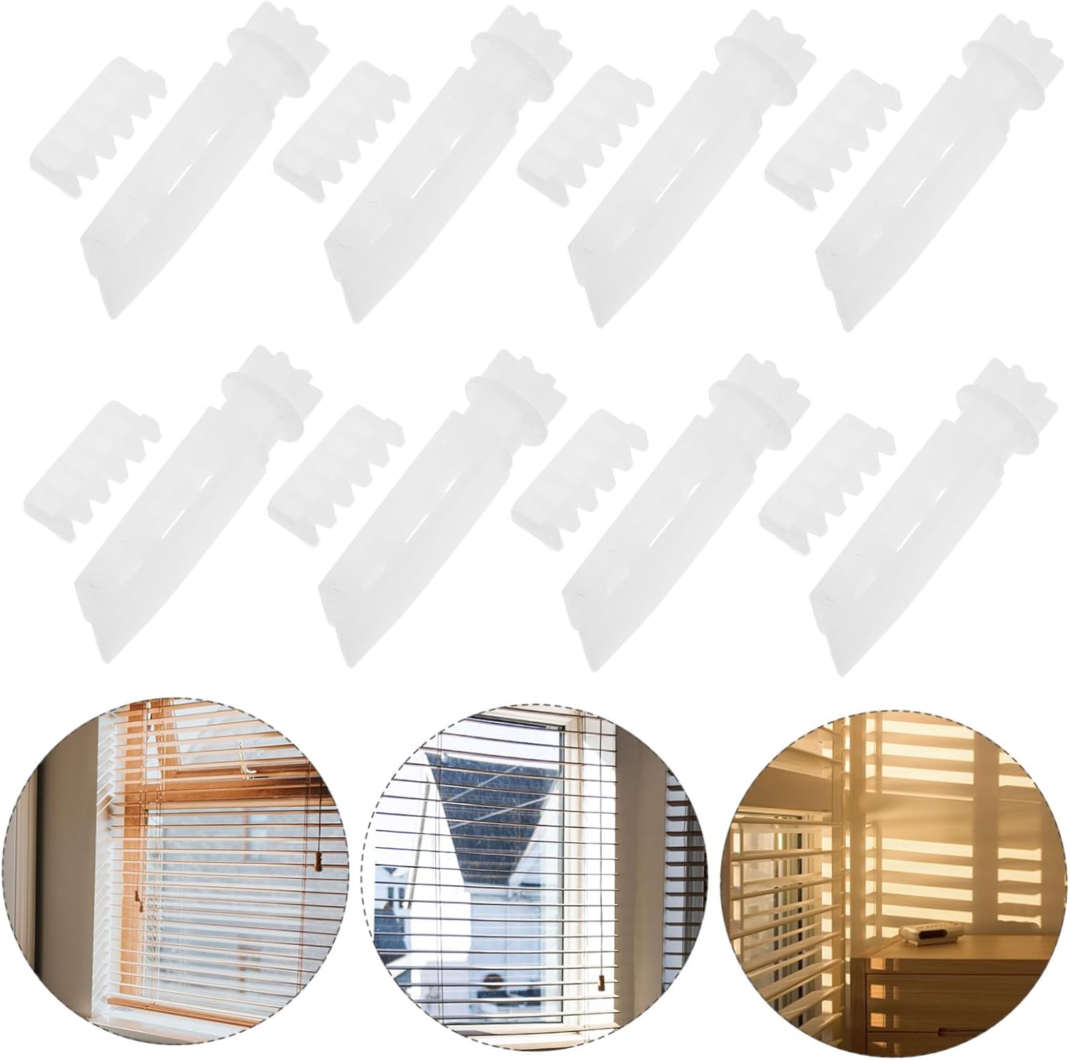 12set Vertical Blind Replacement Parts Kit Blinds Parts Replacement for Vertical