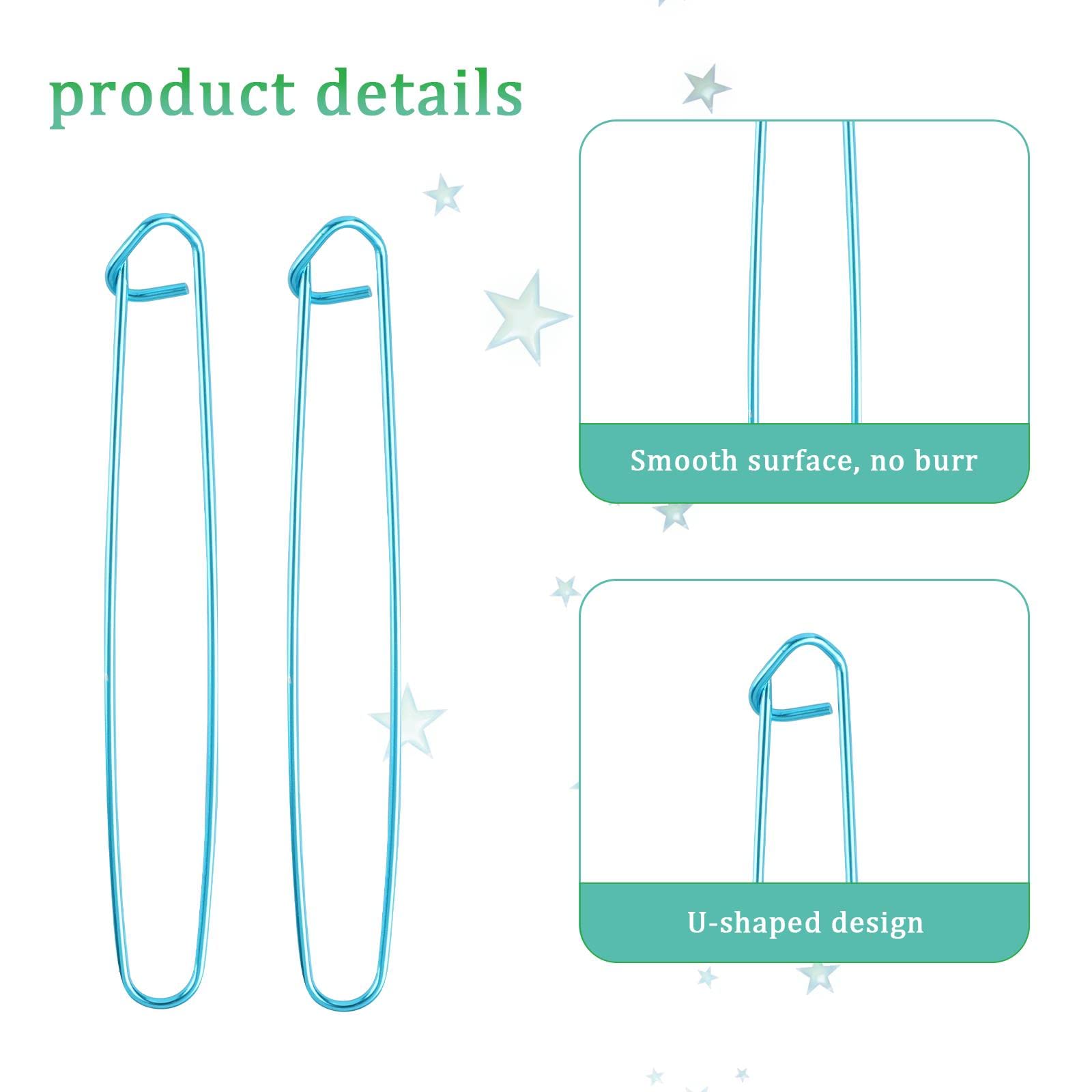 Marqueurs Mailles Crochet 12 Marqueurs De Mailles Tricot/Crochet - Aluminum, 6 Tailles, Couleurs Assorties Anneaux Marque-point