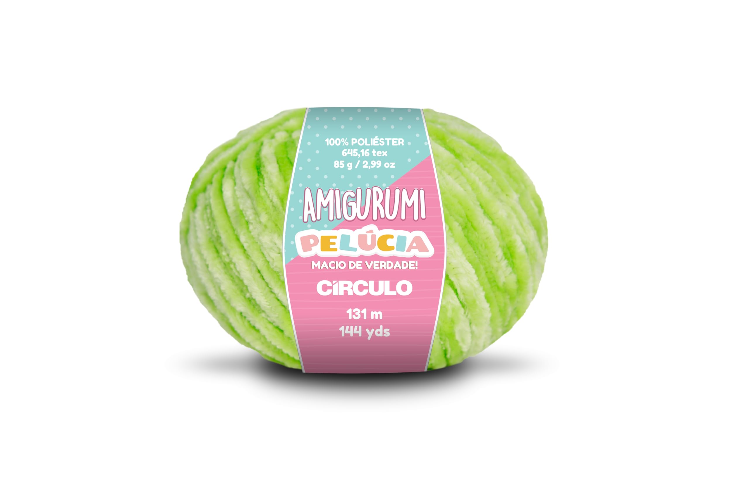 Circulo Amigurumi Pelucia Yarn 131metre 85g - Greenery