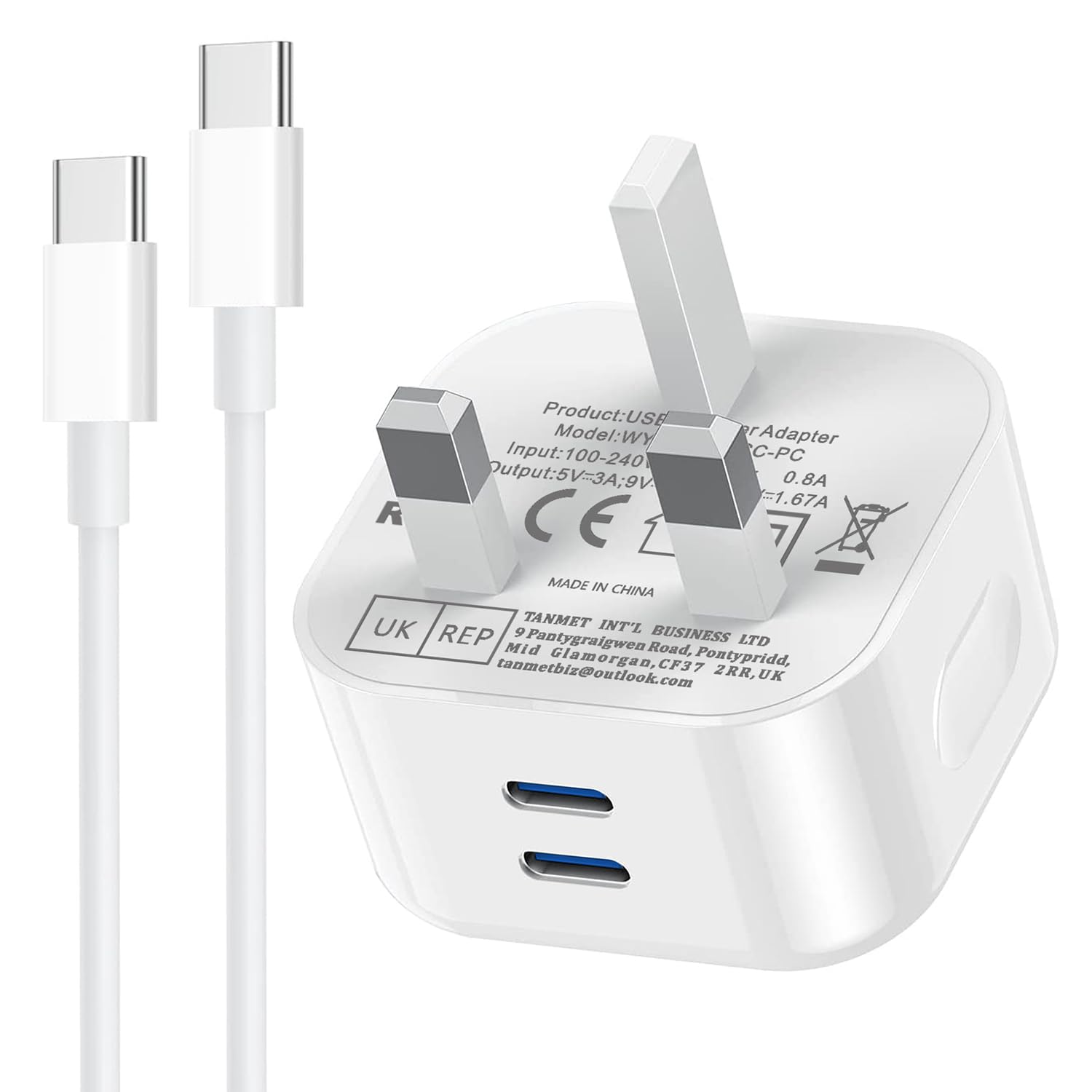 iPhone 17 16 Charger USB C Fast Charge,New Apple Type C Charger USBC Charging Cable and Plug 25W for i Phone 17 Pro Max/Air/16e/16 Plus/16 Pro/16 Pro Max/15,iPad M2 M3 M4 10th A16 A17 11th 2024 2025