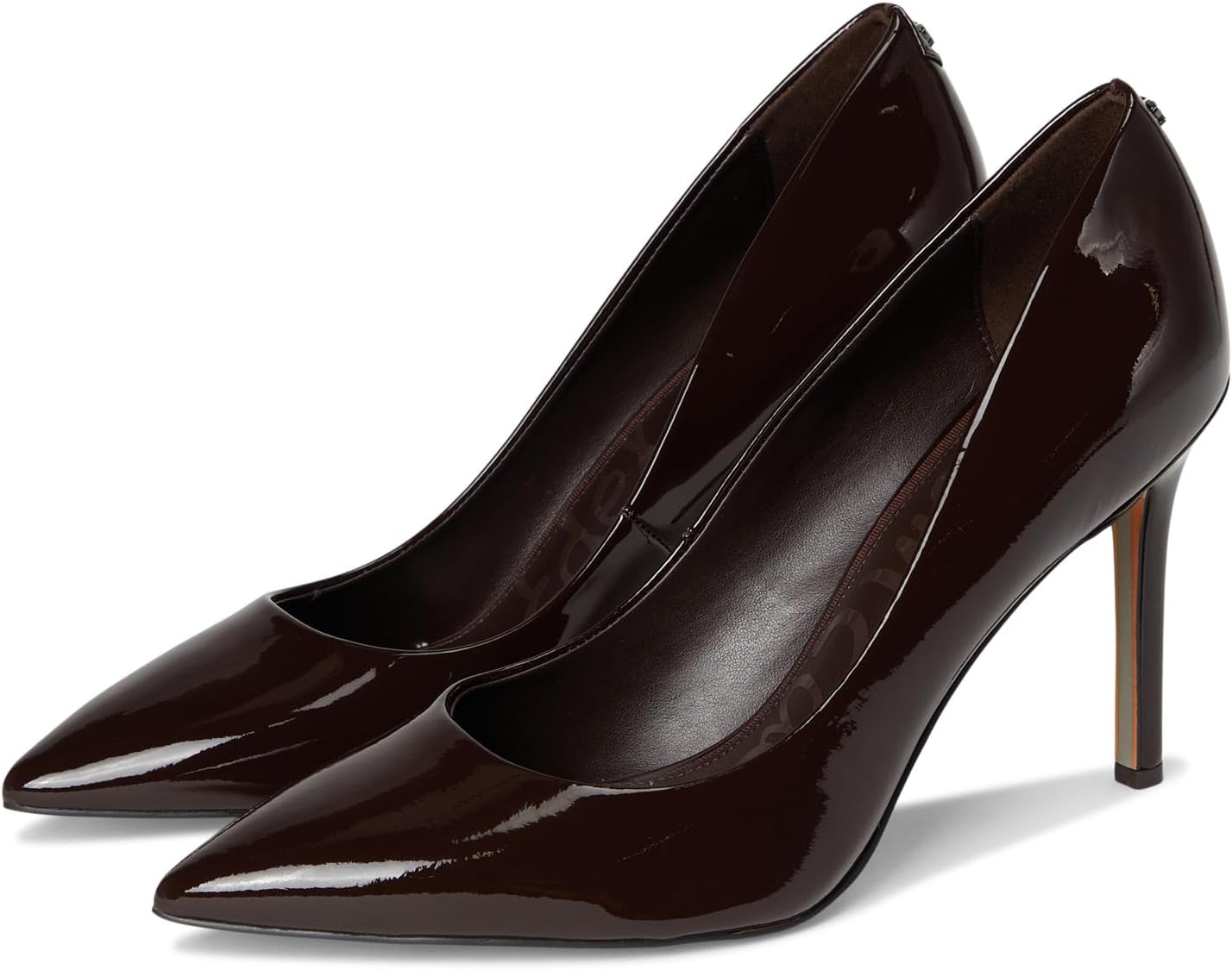 Sam Edelman Women's Hazel Pump Rich Chocolate Patent - Image 12