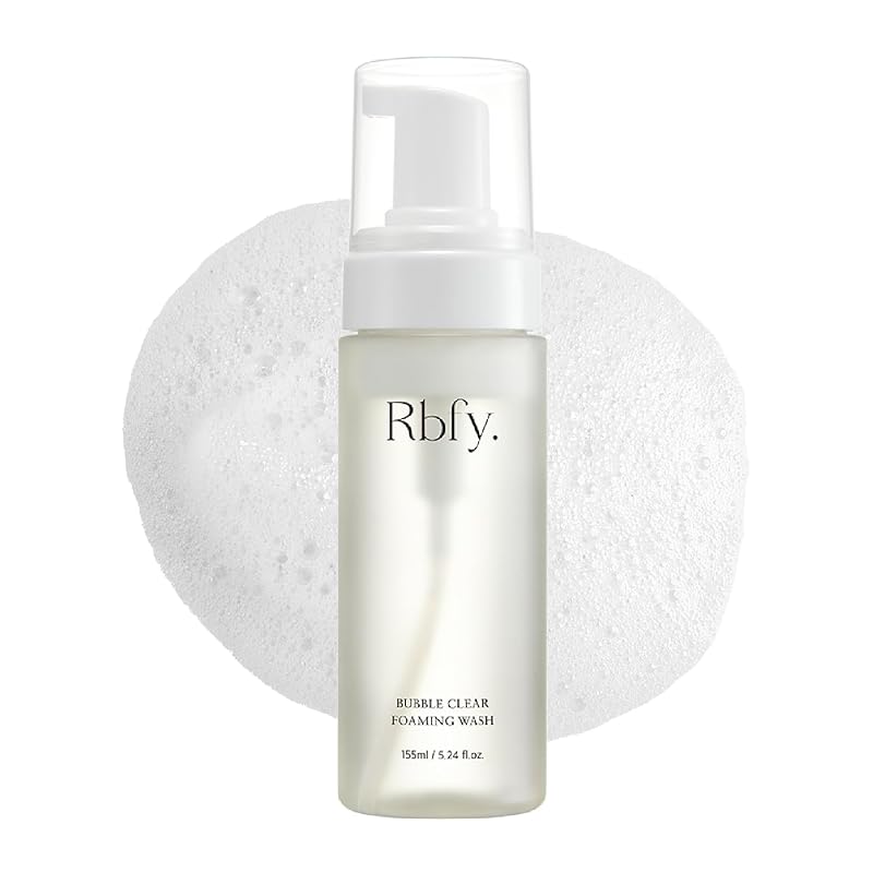 Rbfy Bubble Clear sabonete facial espumante com ácido salicílico, ácido hialurônico e chá verde