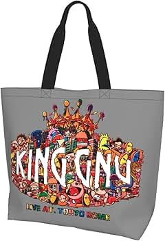 King Gnu キングヌー トートバッグ ショルダーバッグ Amazon | [ZXHNB] King Gnu キングヌー3 トートバッグ エコ