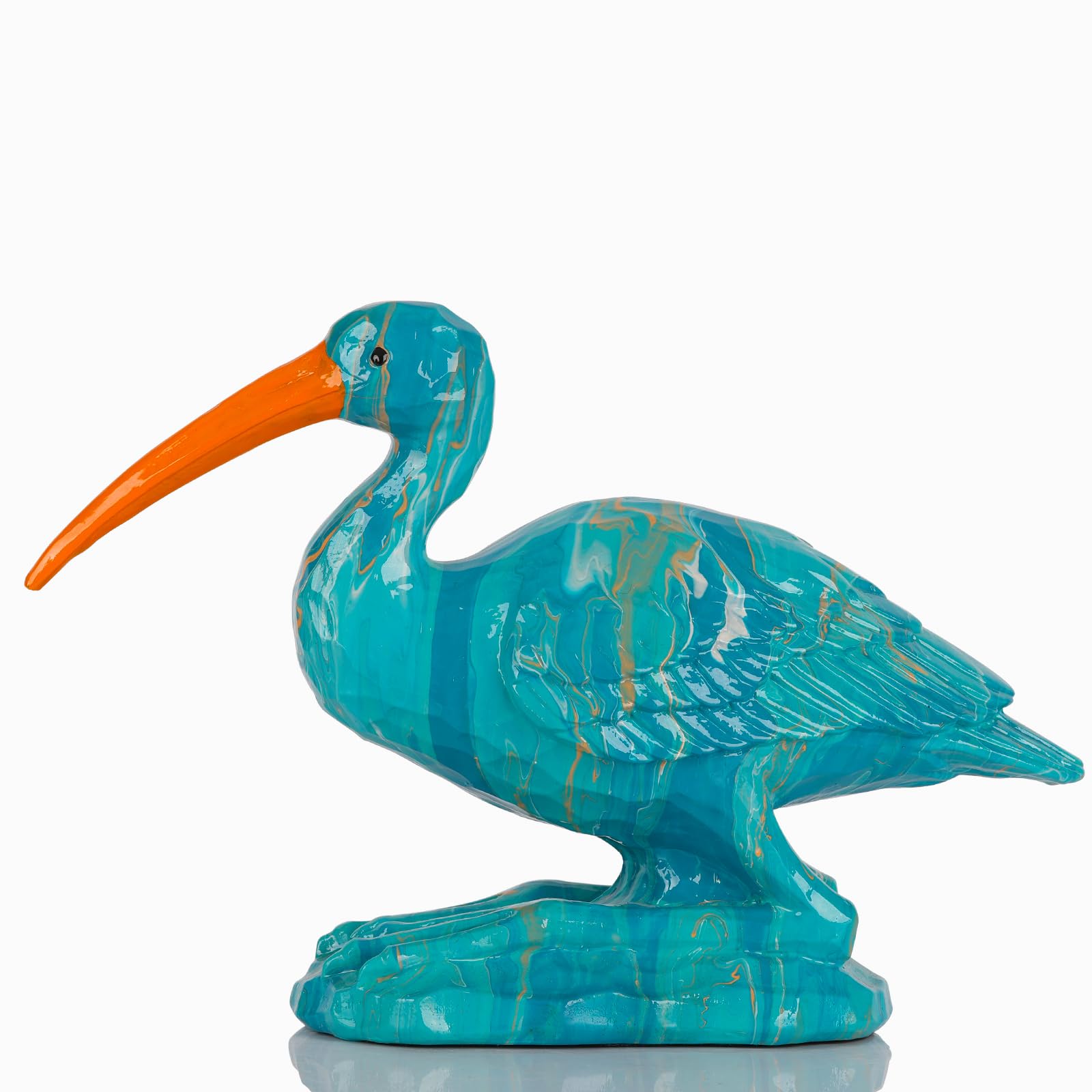 DOVDOV Colourful Home Decor, Modern Art Decor, Coastal Bird Statues Home Decor, Men's Office Decor for Living Room Coffee Table Bookshelf Living Room TV Stand.