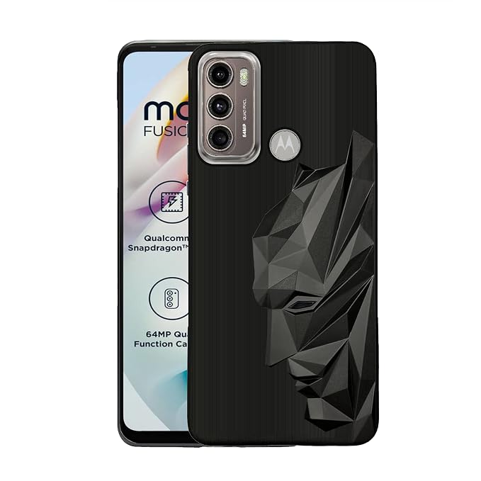 VIDO Exclusive Soft Back Case Cover for Motorola Moto G40 Fusion / G60 Fusion (Shock Proof |360 Degree Complete Protection)