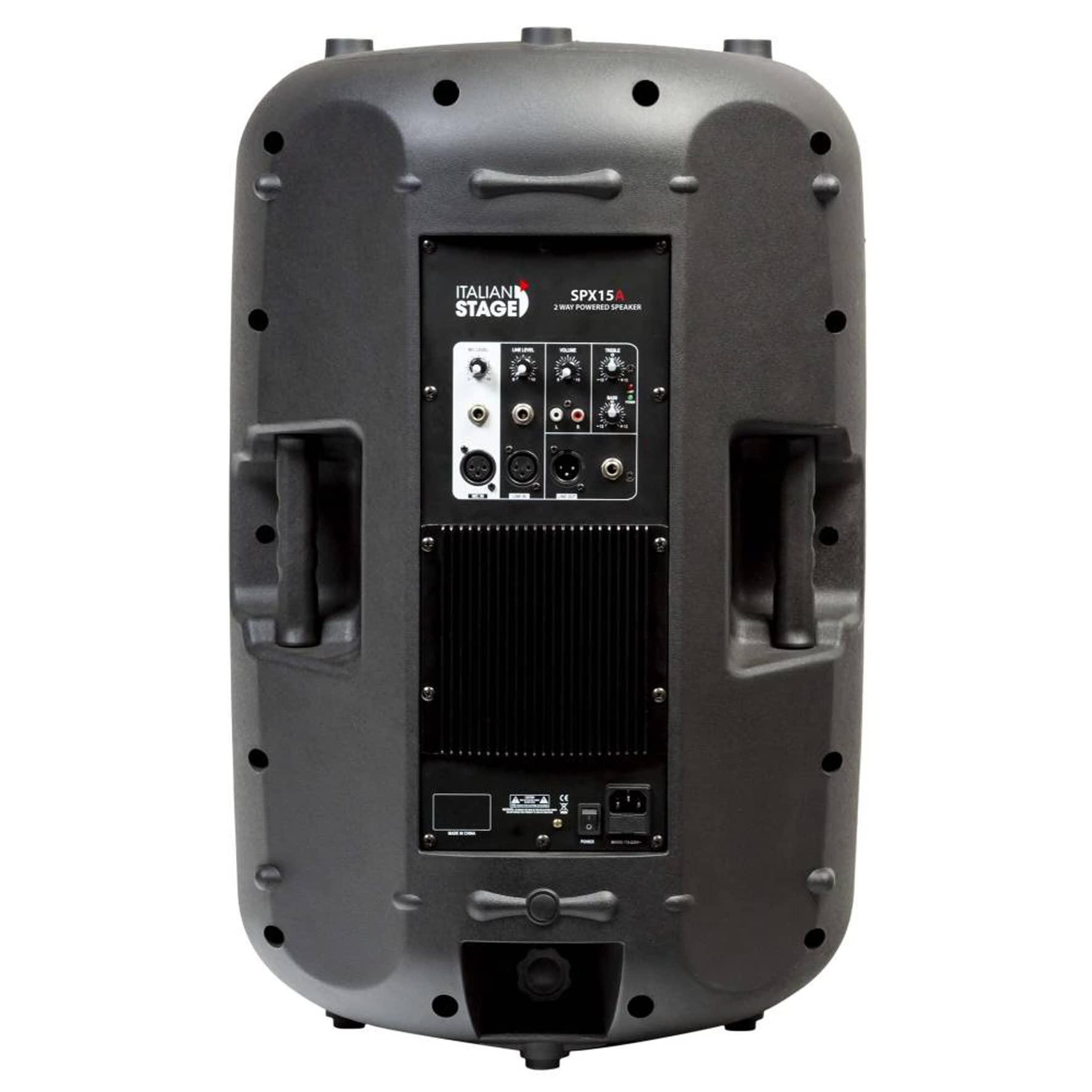 PROEL Italian Stage IS SPX15A - Cassa Diffusore Attiva da 400w di picco e 15" con Peak spl da 130 dB, Nero