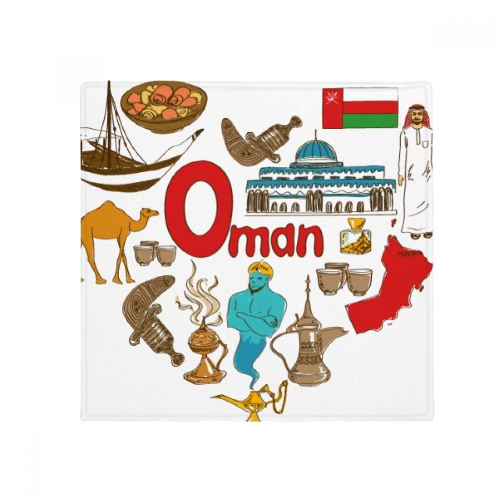 Tapis de cuisine Oman Love Heart 80x80cm pour décorer votre entrée