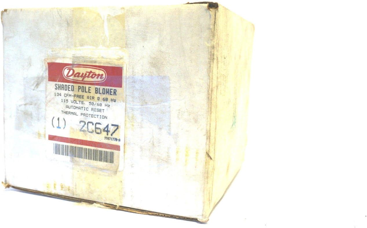 Rectangular OEM Blower, 1350/1550 RPM, 1 Phase, Direct, Steel