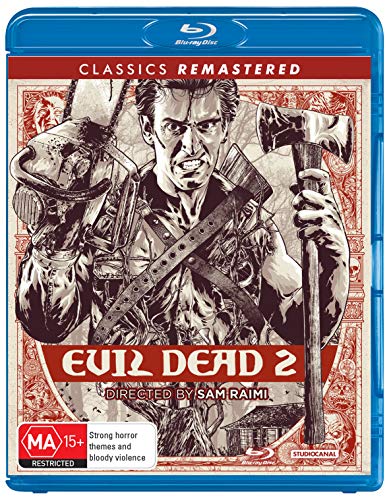 Evil Dead 2 Classics Remastered Region B Blu-ray formato físico original 2