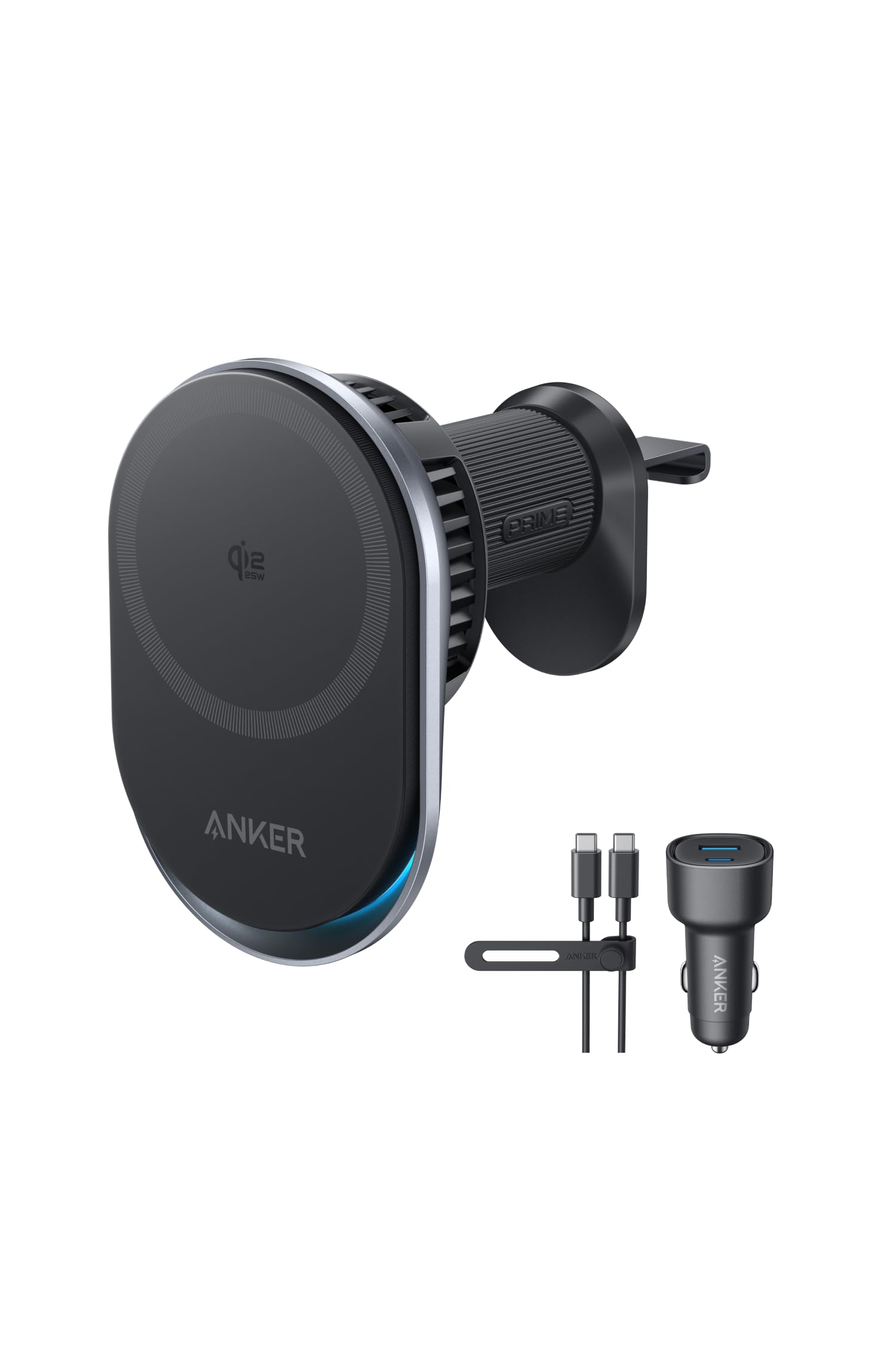 Anker Prime Wireless Car Charger (MagGo,…