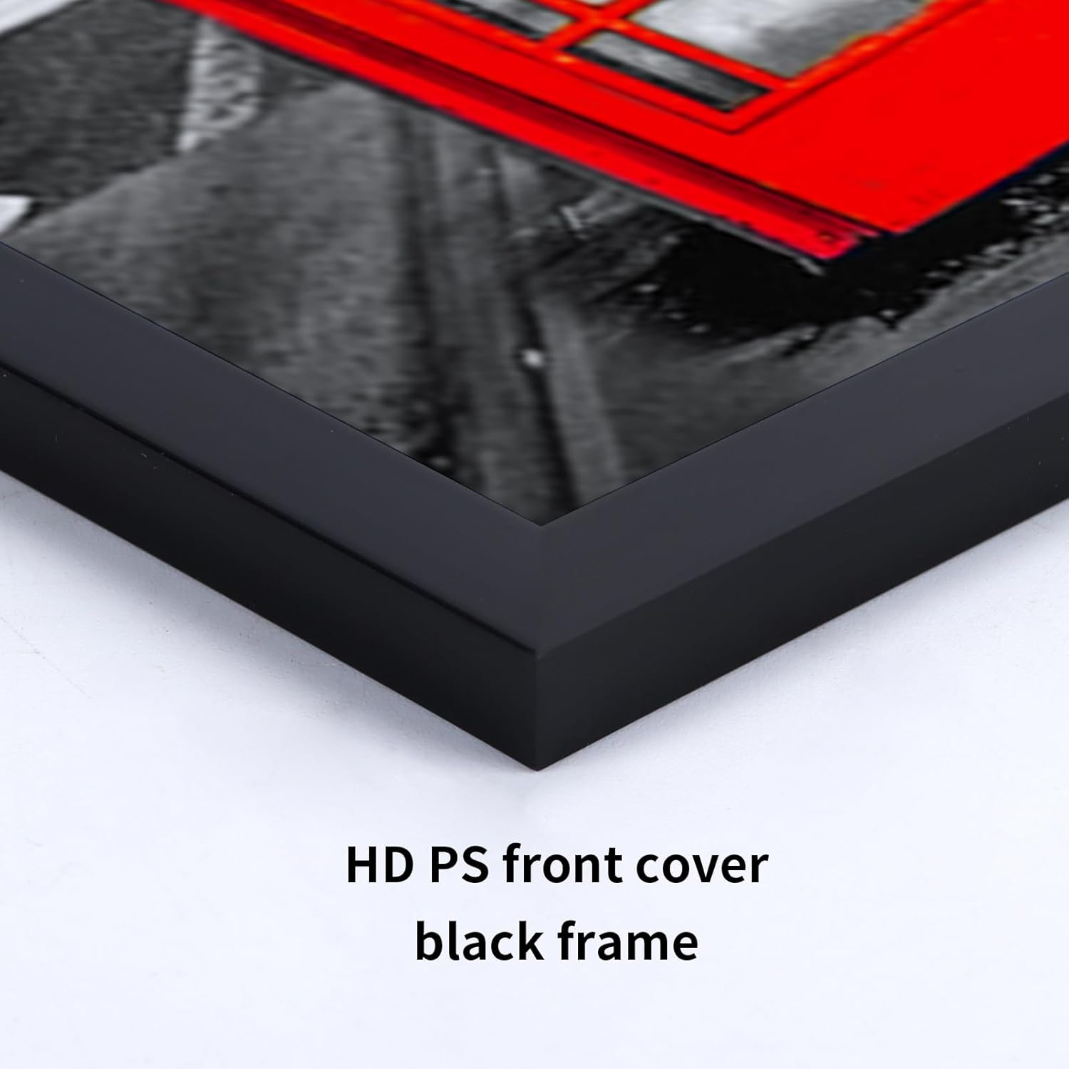 Lavezee 16x20 Poster Frame Black Display 16 x 20 Inch Gallery Photo Picture Frame for Wall Hanging, 1 Pack