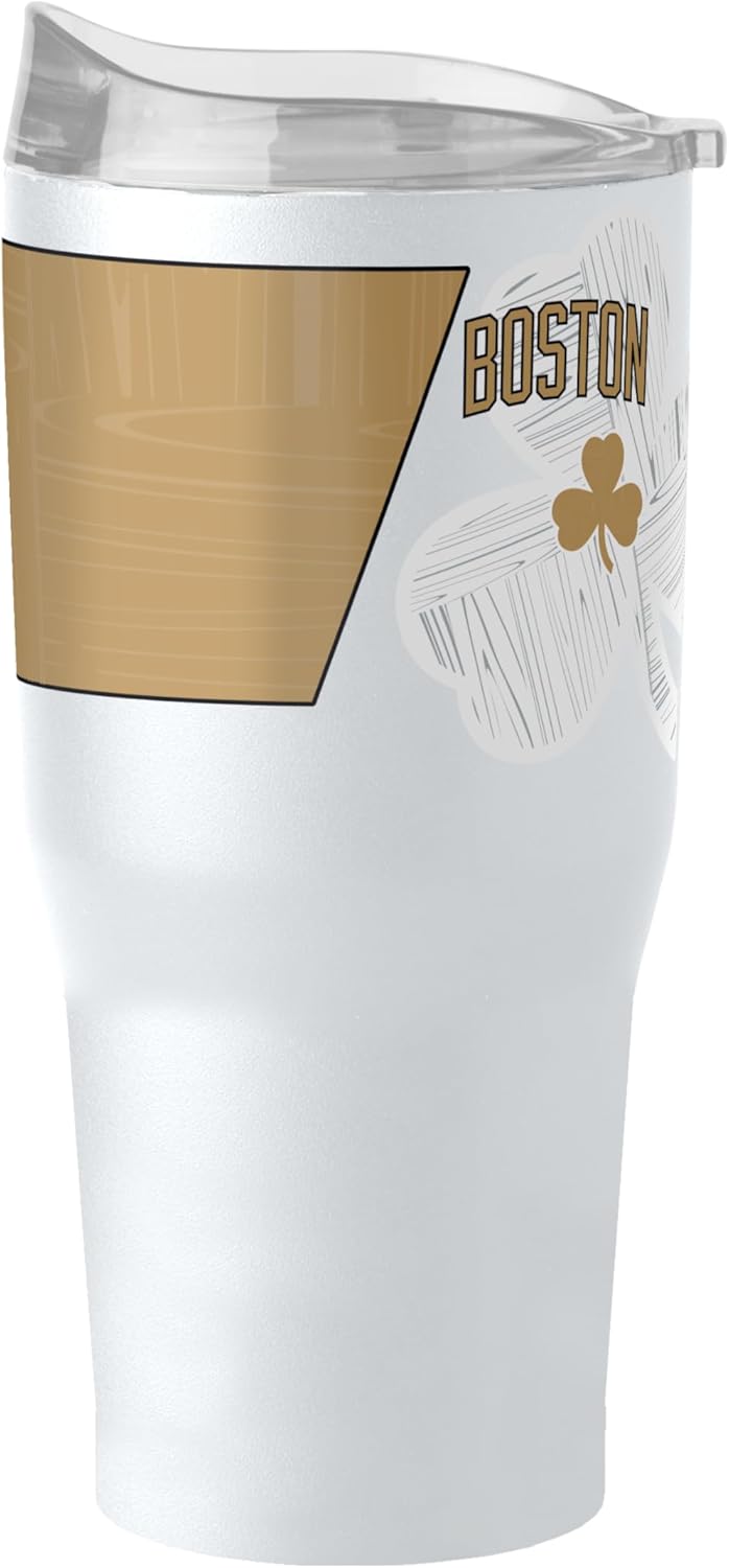 FANMATS NBA City Edition 30 oz Stainless Steel Tumbler – Insulated & Durable Double Wall Powder Coat Finish - City Edition Design, Keep Drinks Hot & Cold For Hours