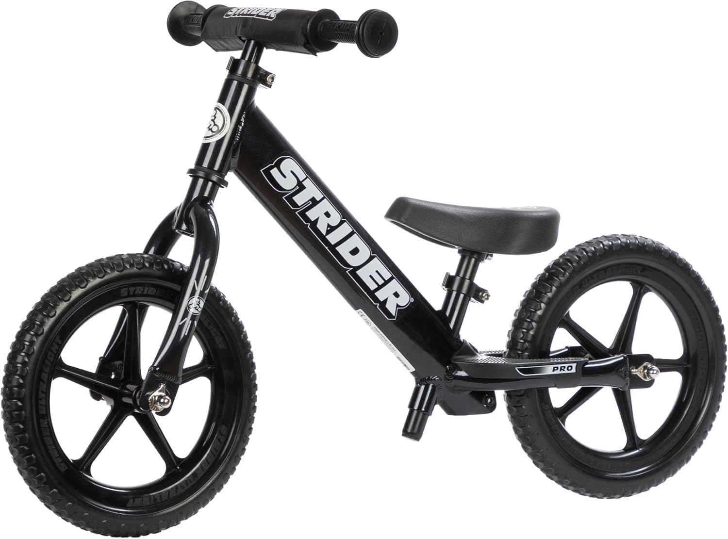 Strider 12 Pro, Aluminum Balance Bike for Kids Aged 1–5 Years