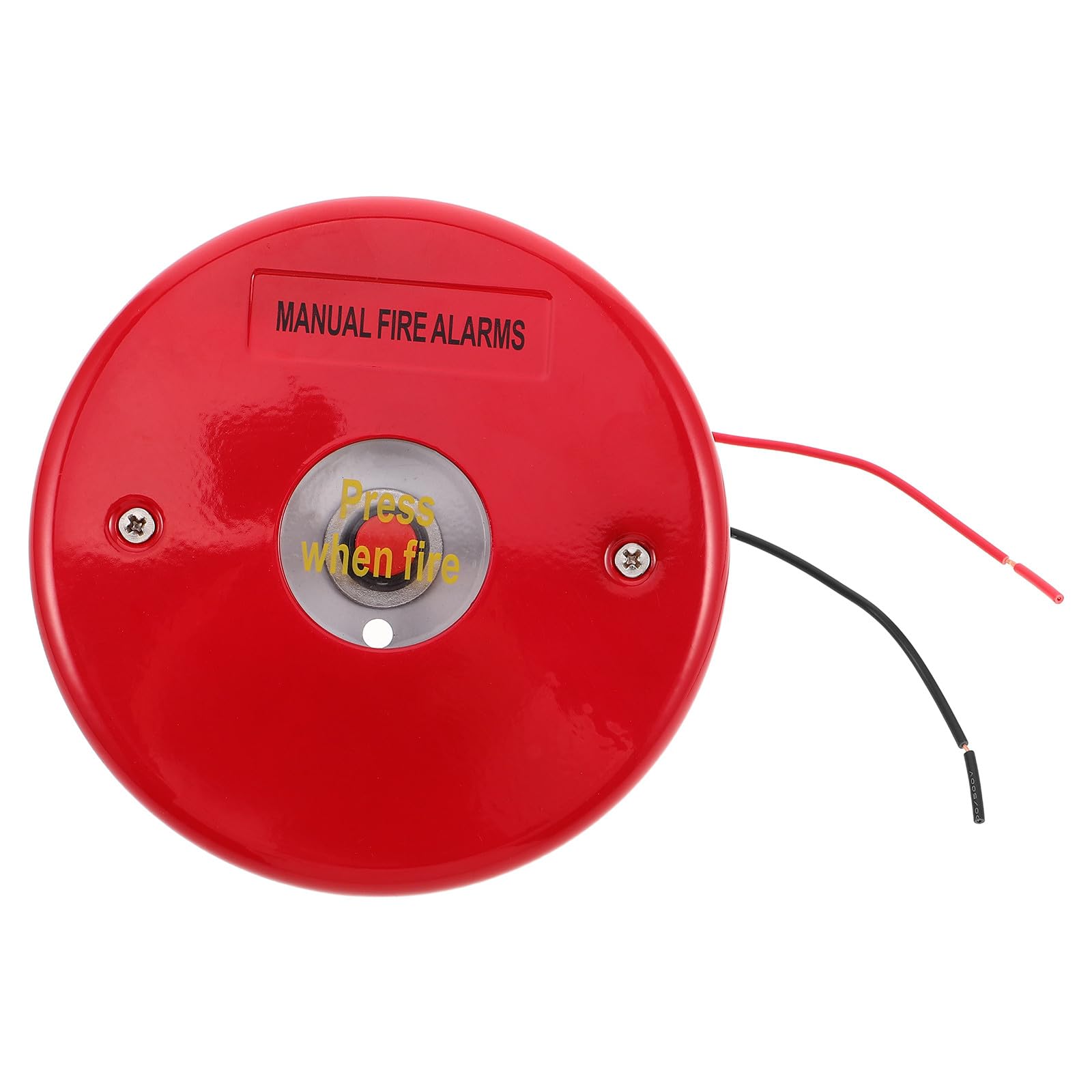 Bouton d'alarme touche rouge installation pour écoles et bâtiments