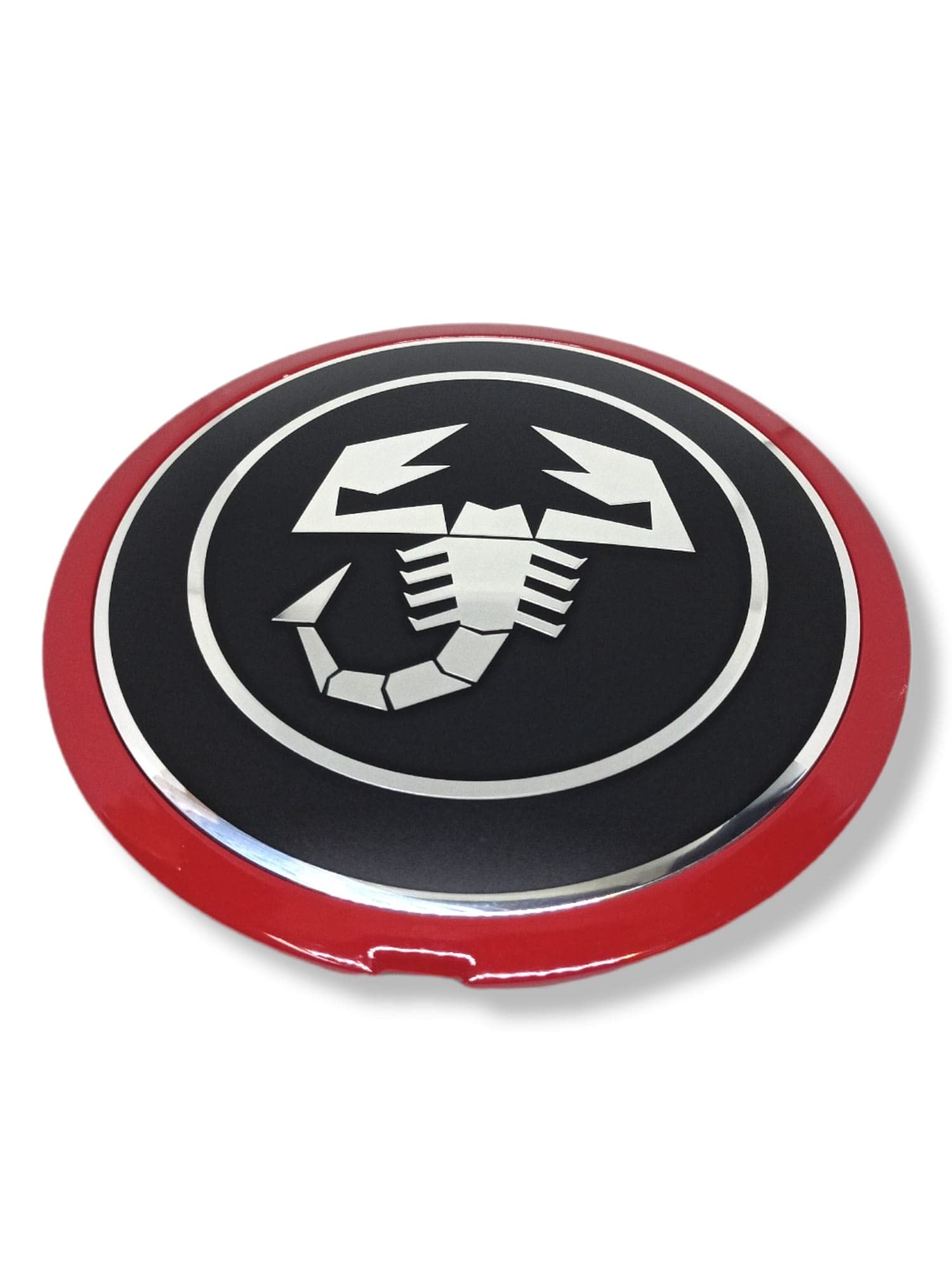 4 Coprimozzi Adesivi Per Abarth 50mm - Decorazione Auto Impermeabile Antipolvere - Foto 11