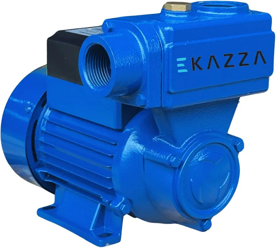 Bomba Periférica 0,5cv Autoaspirante Puxar água Da Rua Ekazza Bivolt Rotor Em Bronze