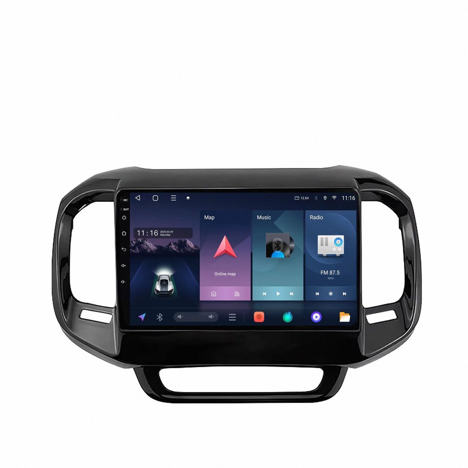 Radio Coche 2 DIN BMW E81 E87 Evita Multas con Manos Libres Bluetooth 8
