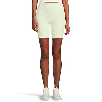 SKECHERS Go Walk Ribbed High Waist 8 inch Bike Shorts Women