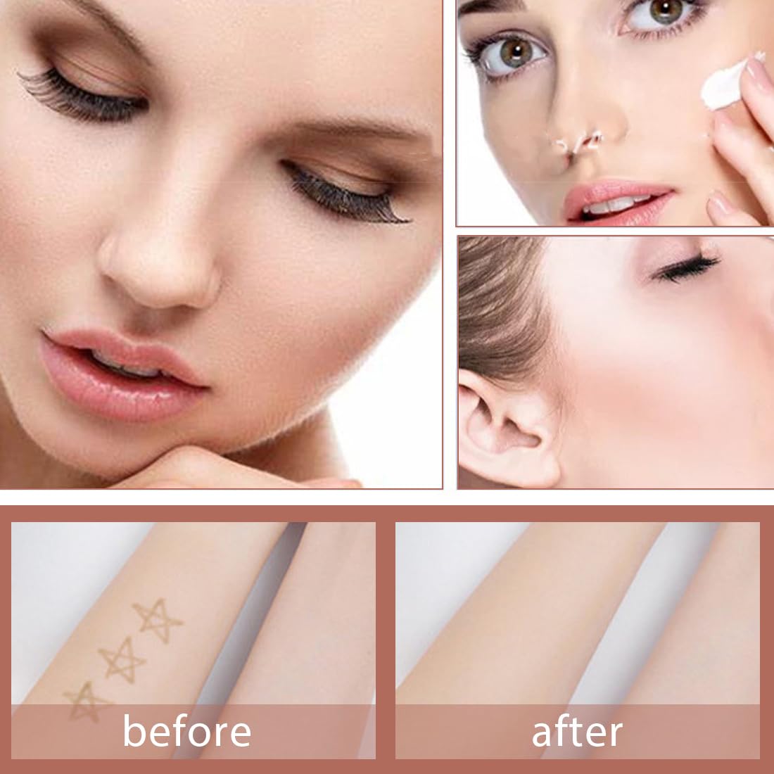 Paletta Di Miscelazione Per Il Trucco, Paletta Per Il Trucco, Paletta Cosmetica Con Spatola Paletta Per Il Trucco Spatola In Acciaio Inox E Paletta Set Di Strumenti Professionali