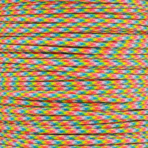 Paracord Planet 250 Foot Spools of 550 Type III 7 Strand Paracord (Birthday Cake 250 Foot Spool)