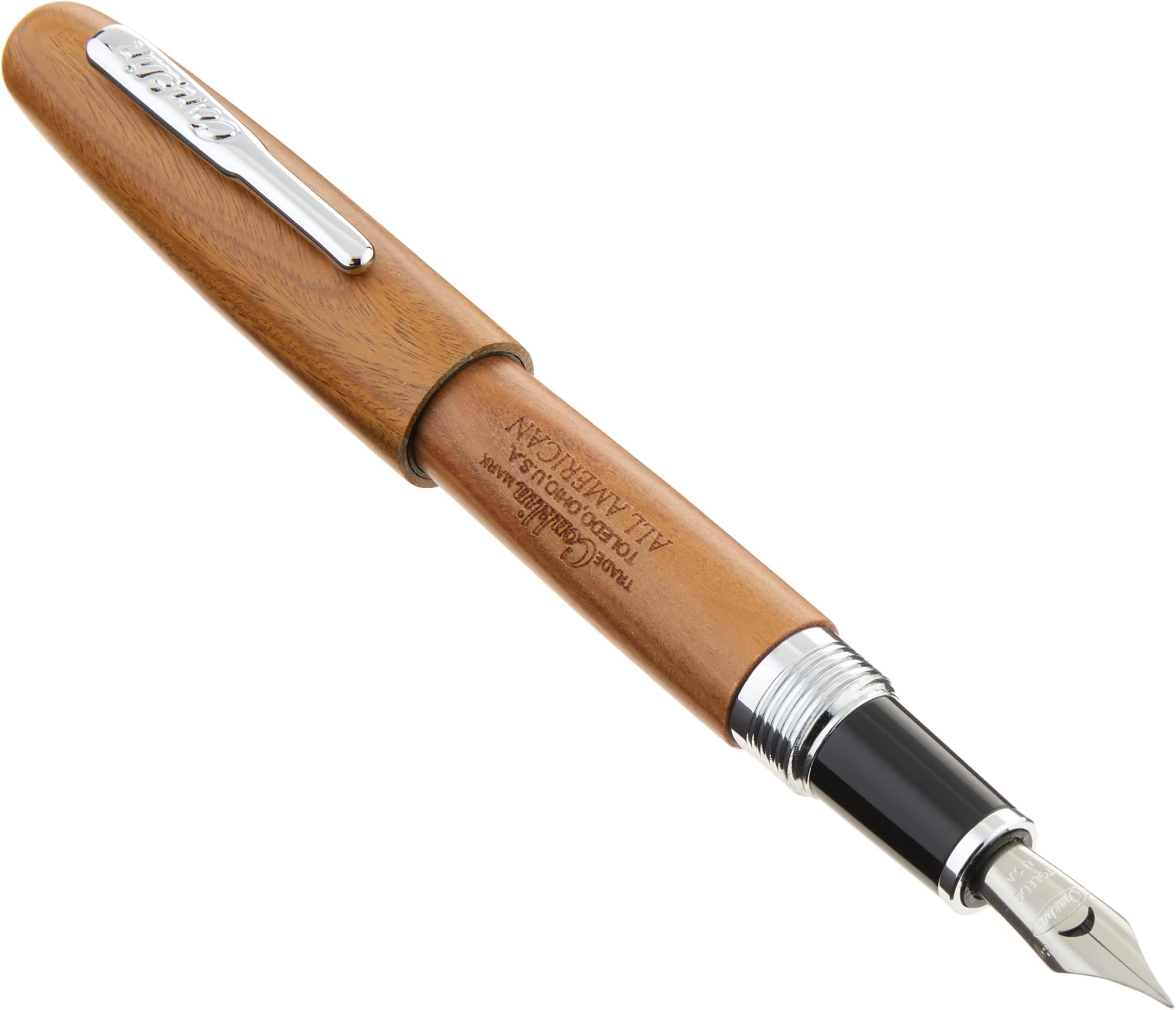 Conklin All American Pau-Preto/Chrome Limited Edition 898 Fountain Pen - EF