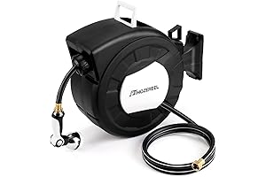 HOZEREEL 100 FT RETRACTABLE WATER HOSE REEL 1/2"
