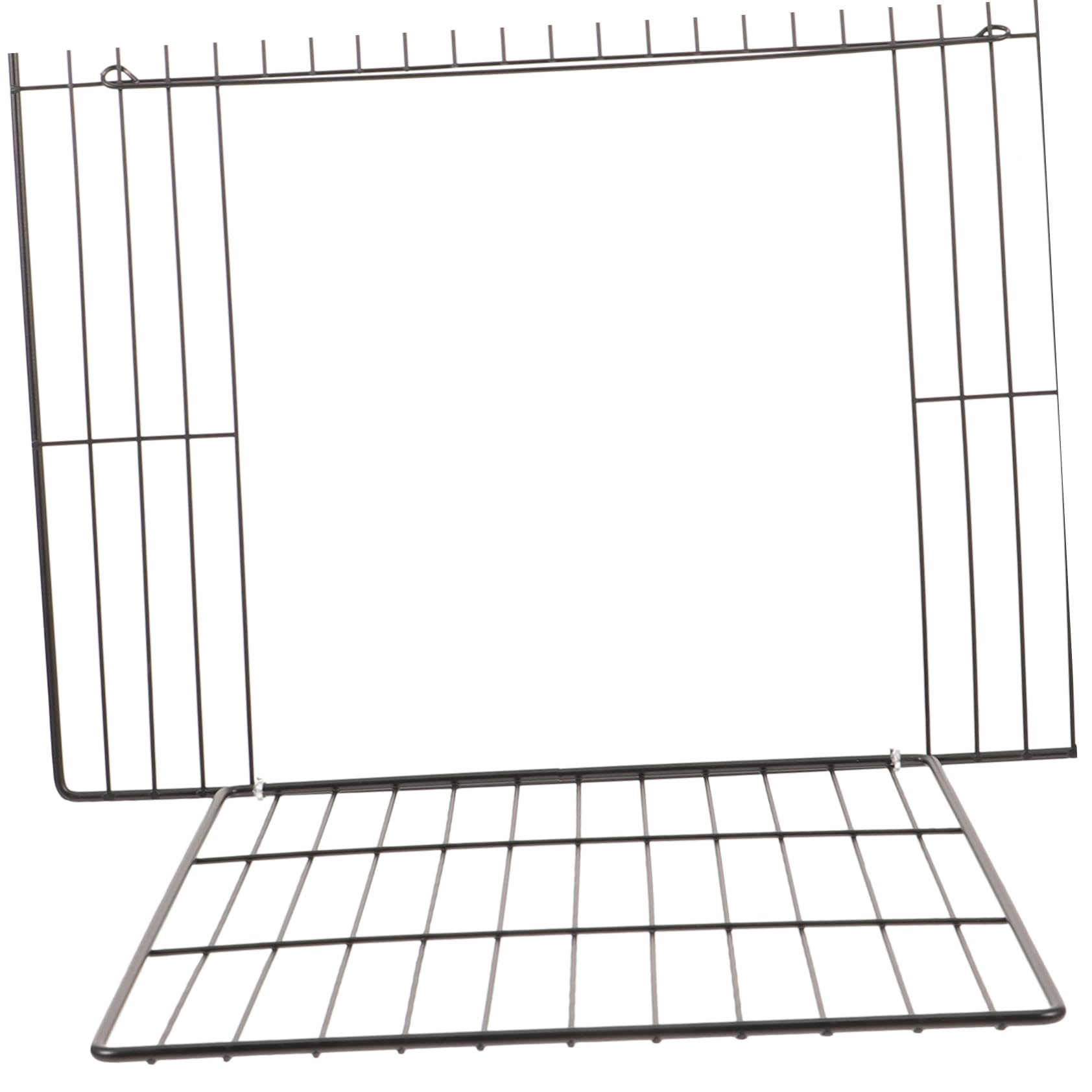 BESPORTBLE Metal Cat Cage Mesh Door DIY Dog Fence Accessory Easy Install Wire Mesh Panel