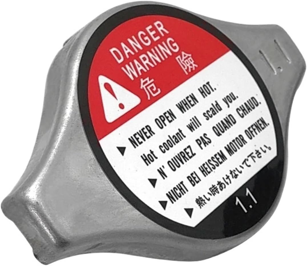 Car Coolant Thermostat 1/5pcs 0.9/1.1 Auto Parts Universal Car Cooling Radiator Caps Anti-Scald Cover Radiator Water Tank(5pcs-0.9 Bar)