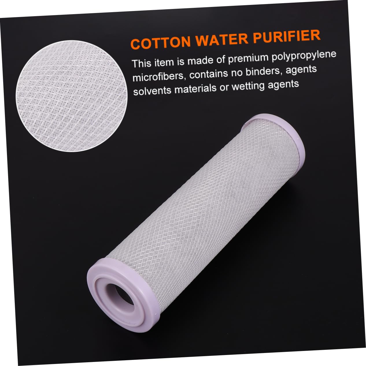 Cartuchos Filtro De Agua Pp Purificador De Hogar Núcleo Algodón Filtración