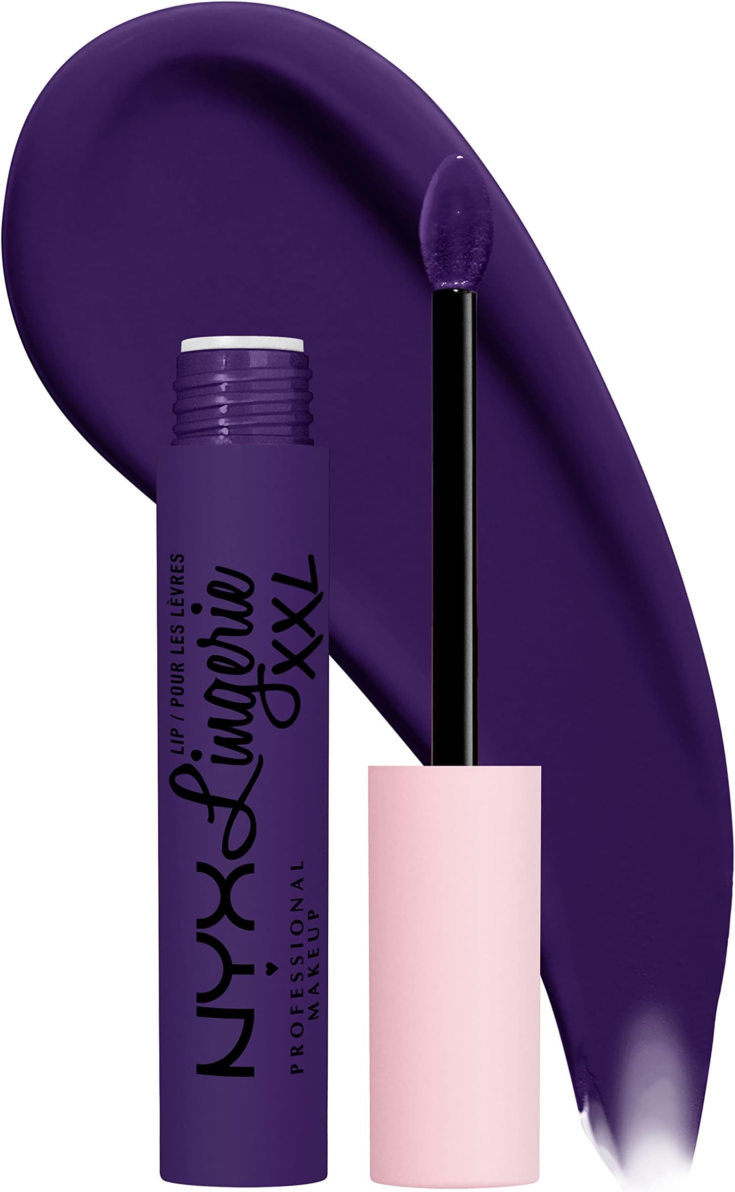 NYX PROFESSIONAL MAKEUP Lip Lingerie XXL Matte Liquid Lipstick - Lace Me Up (Purple)