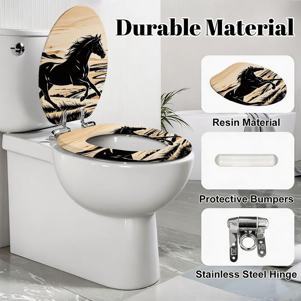 A38 Universal Fit Toilet Seat for Standard Bathroom