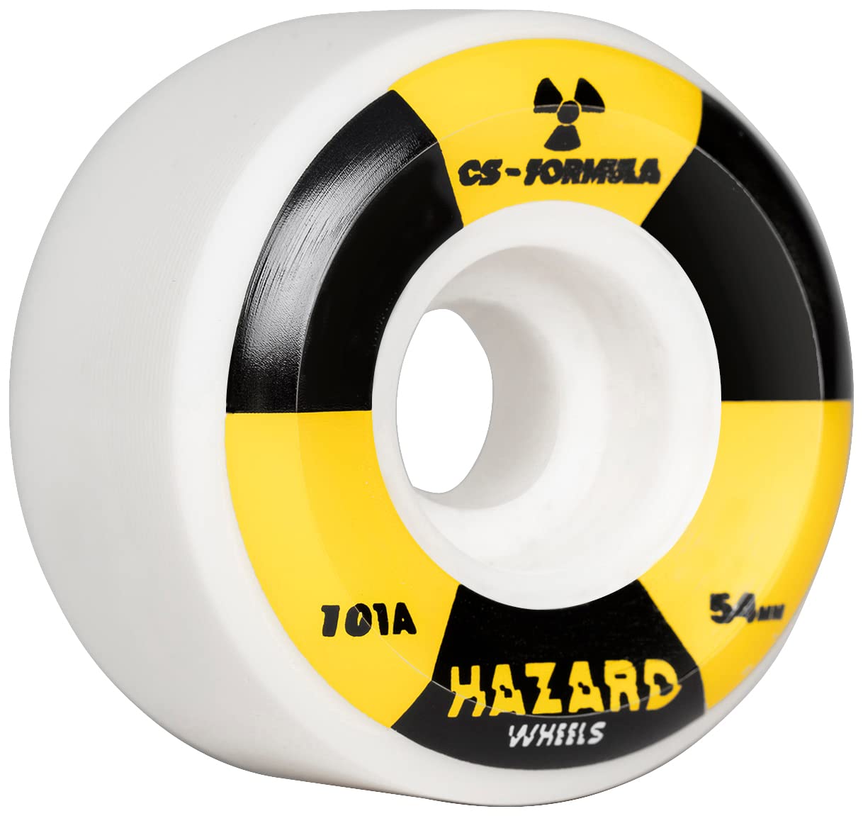 Rueda de monopatín 52mm Radio Active CS Conical Blanco