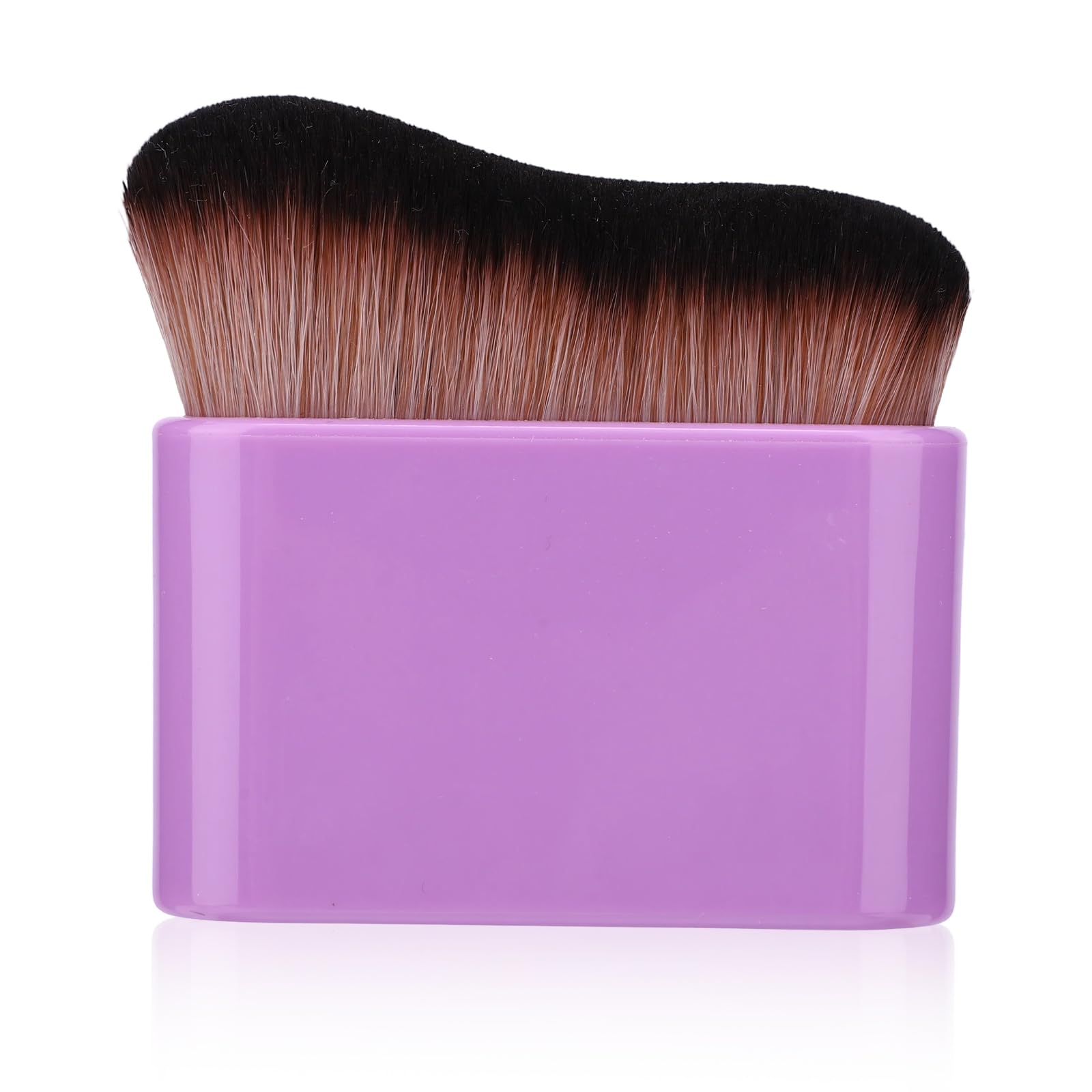 NQEUEPN Brocha para Autobronceadora, Aplicador de Brocha de Autobronceadora Corporal Maquillaje Corporal Base para Cara y Cuerpo(Púrpura)