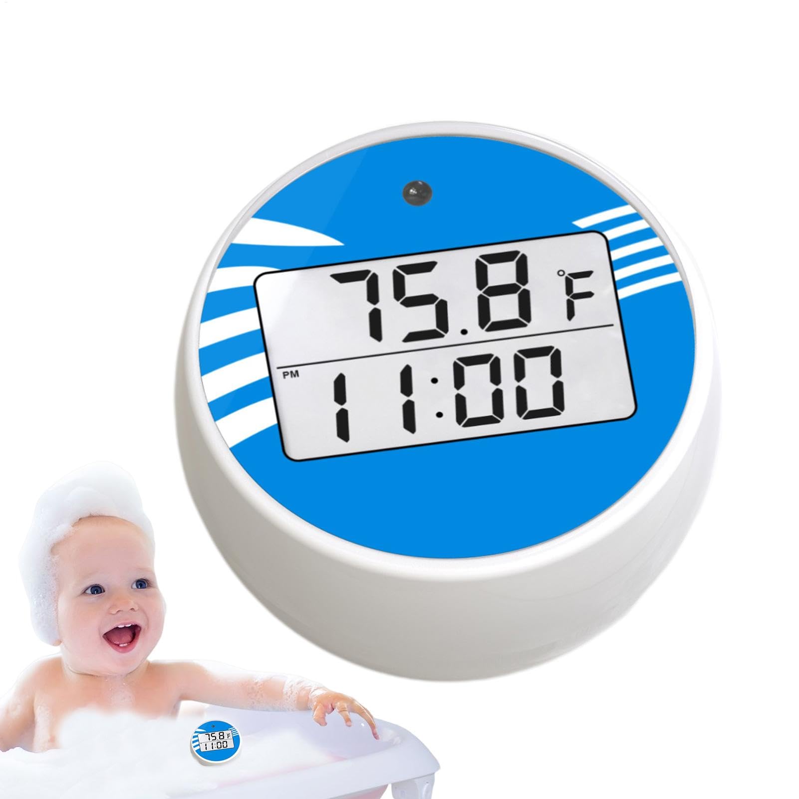 Medidor de temperatura de baño flotante, medidor de temperatura del agua