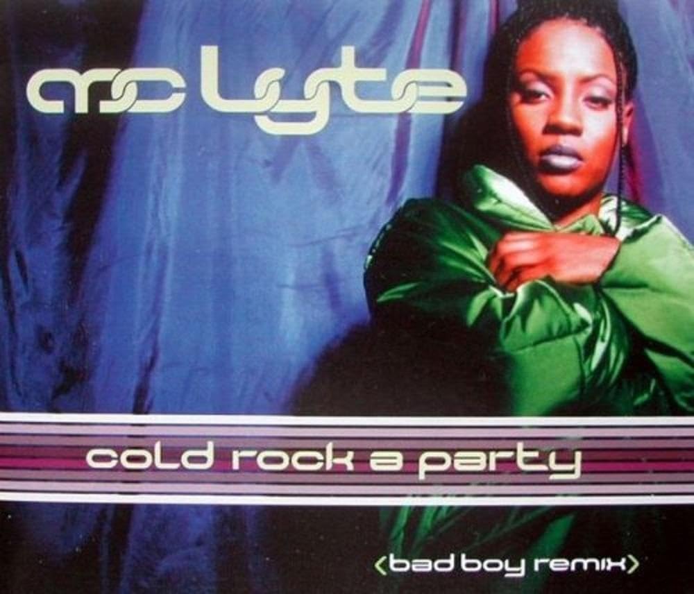 Mc Lyte Cold Rock A Party CD Germany East West 1996 with info stickered case