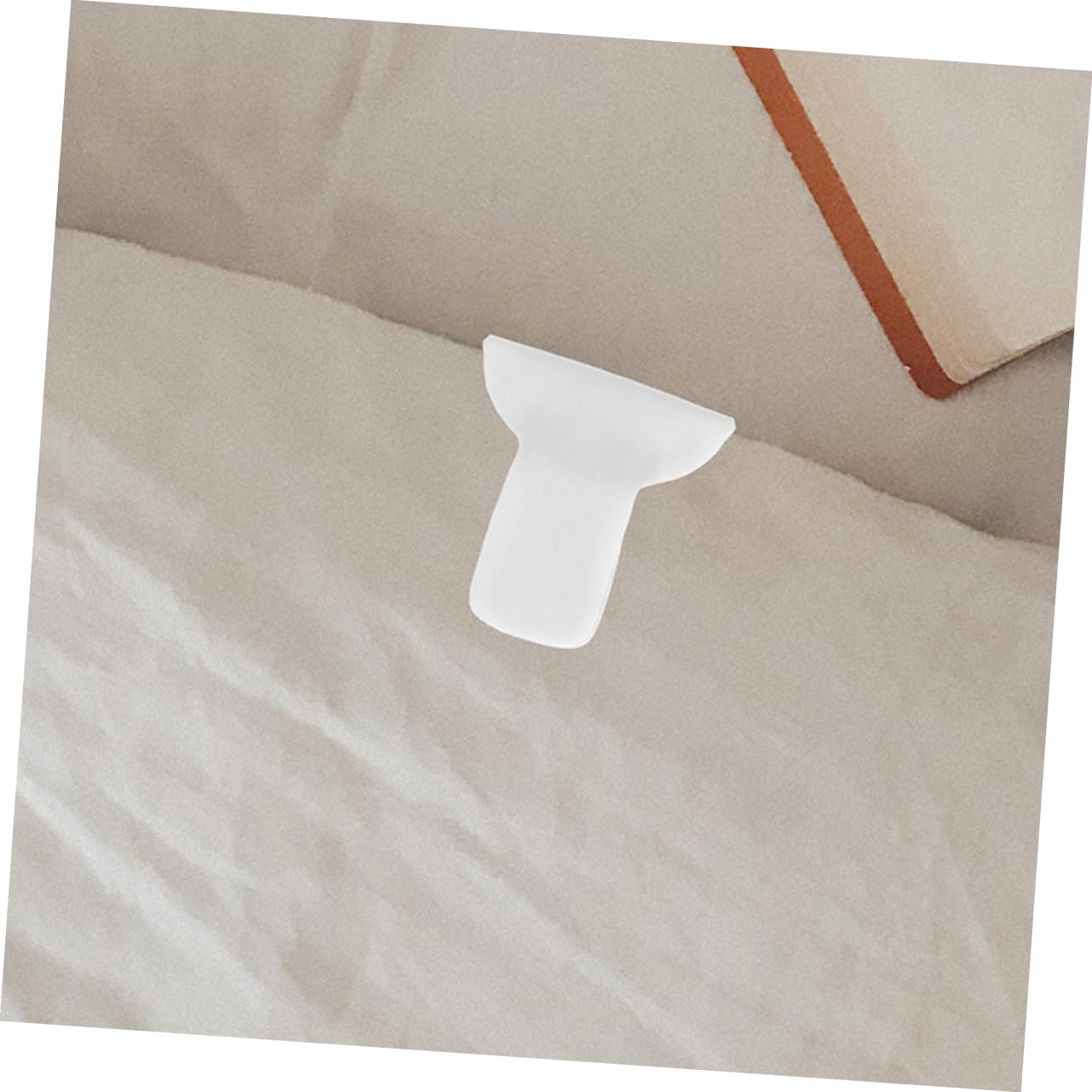 Bettlaken-Clips, Quilt-Fixer-Knopf, 4 Stück, Blechschaum, weiße Quilt-Befestigungselemente, Quilt-Befestigungsclips, Bettdecken-Steppdecken-Befestigungselemente