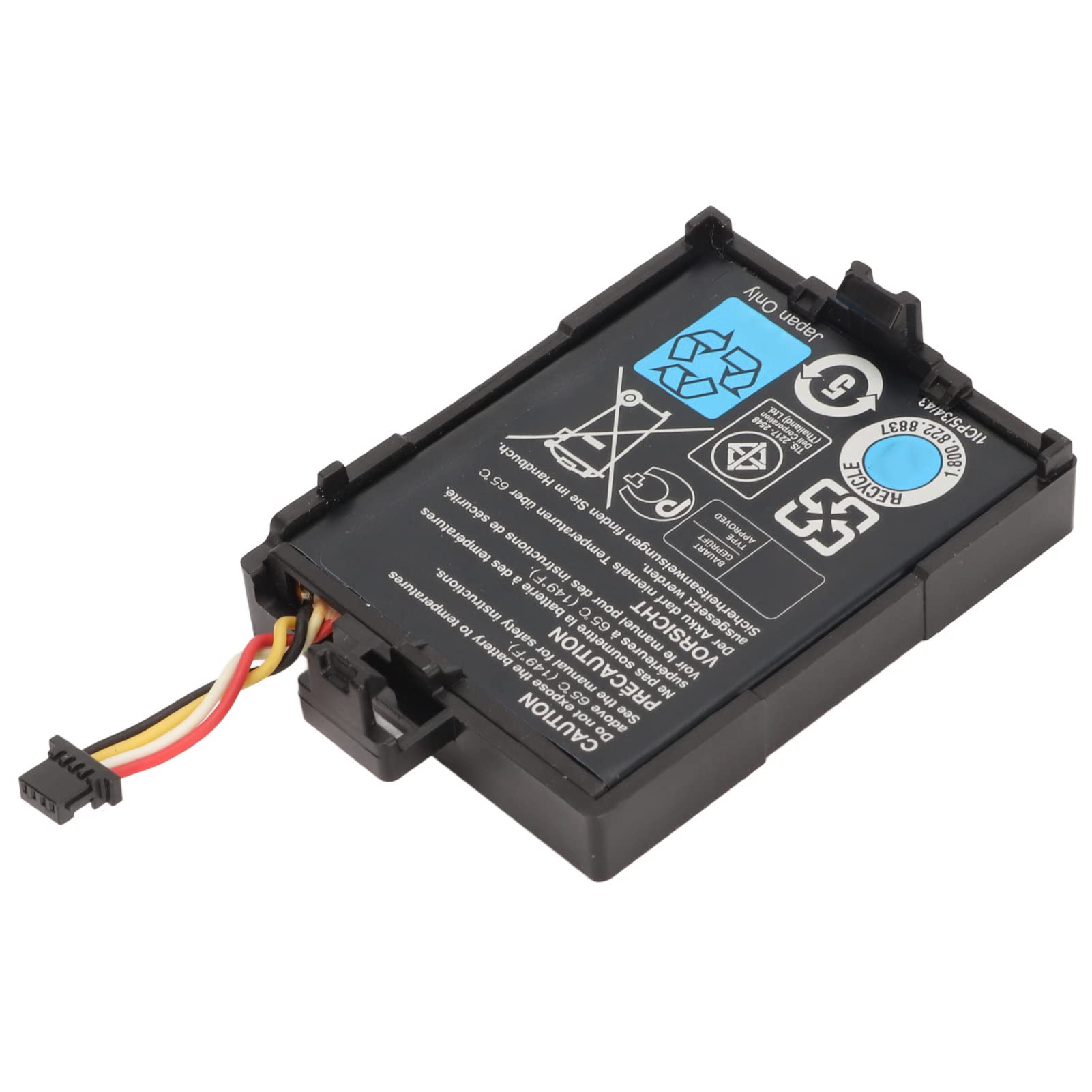 KIMISS Batterie T40JJ 70K80 3,7 V 1,8 Wh 500 MAh pour PERC H710 H730 et PowerEdge M620 R320 R420 R520 R620 R720 T110 T420 – Batterie de Contrôleur Fiable