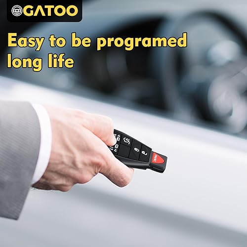 Miniatura 7 de Llavero de repuesto de 6 toneladas con control remoto de entrada sin llave para Dodge Grand Caravan Chrysler Town and Country M3 2008 2009 2010 2011