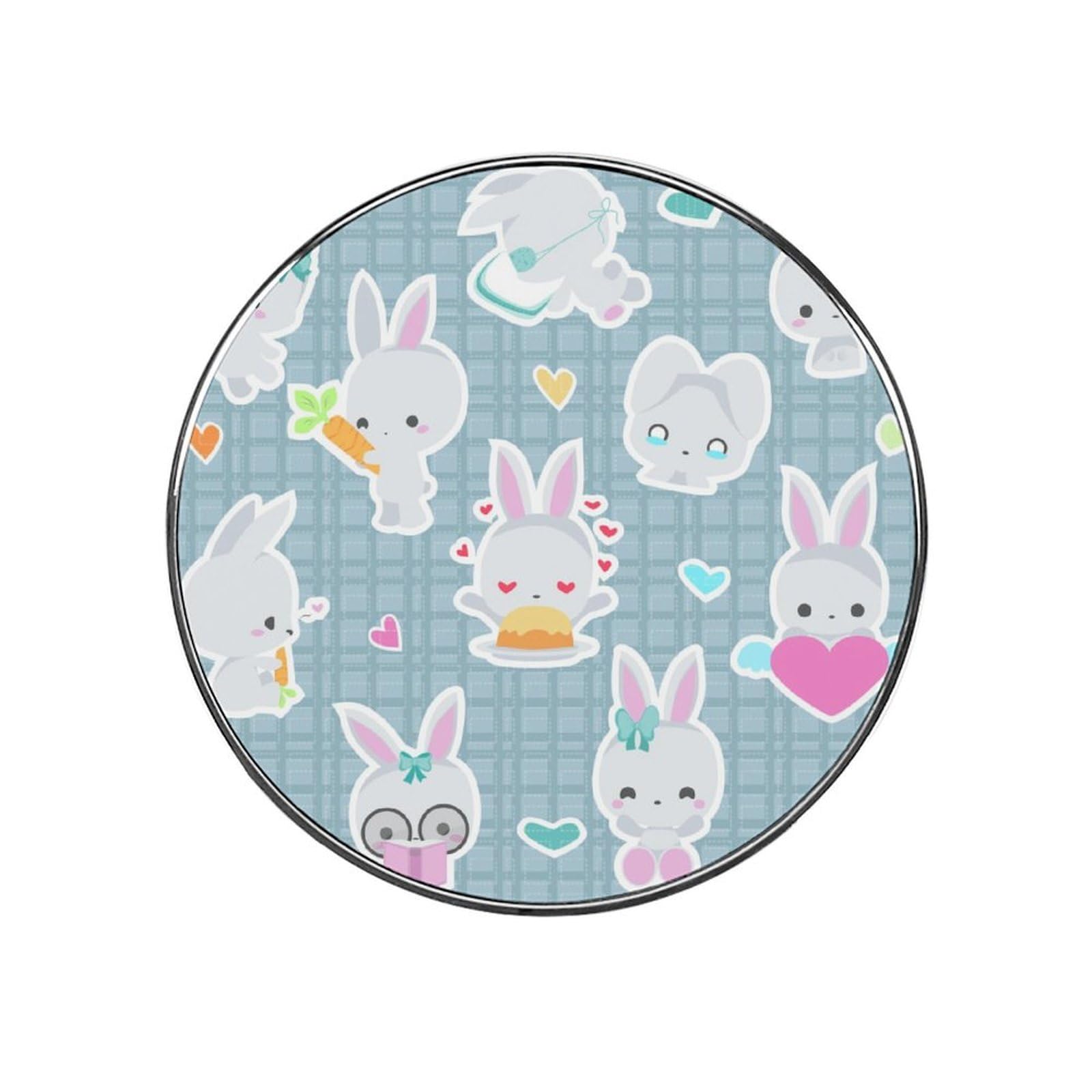 White Rabbit Magnets For Fridge Kitchen Decoration For Refrigerators Whiteboards