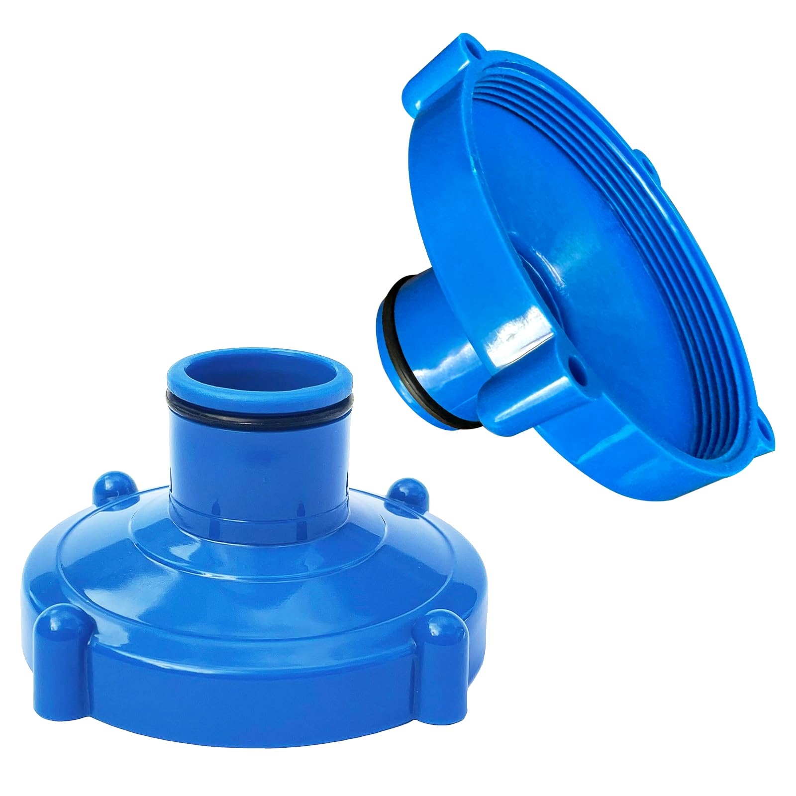 2pcs Adaptador para aspiradora de Piscina (80 mm a 32 mm) para Manguera de aspiración