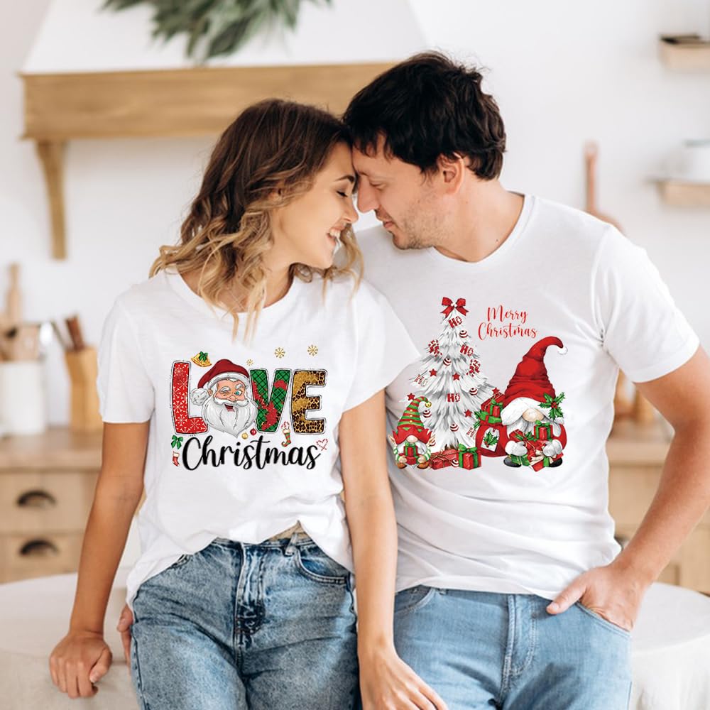 Amazon.co.jp: HAIMITI 4枚 クリスマス 熱転写ビニール クリスマス